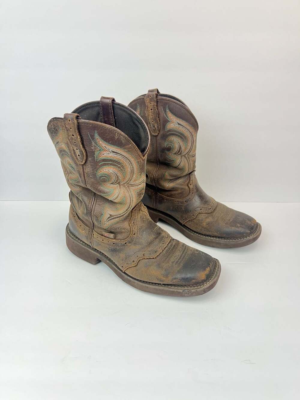 Justin Gypsy Inji Women's Size 8B Western Boots Style L9984